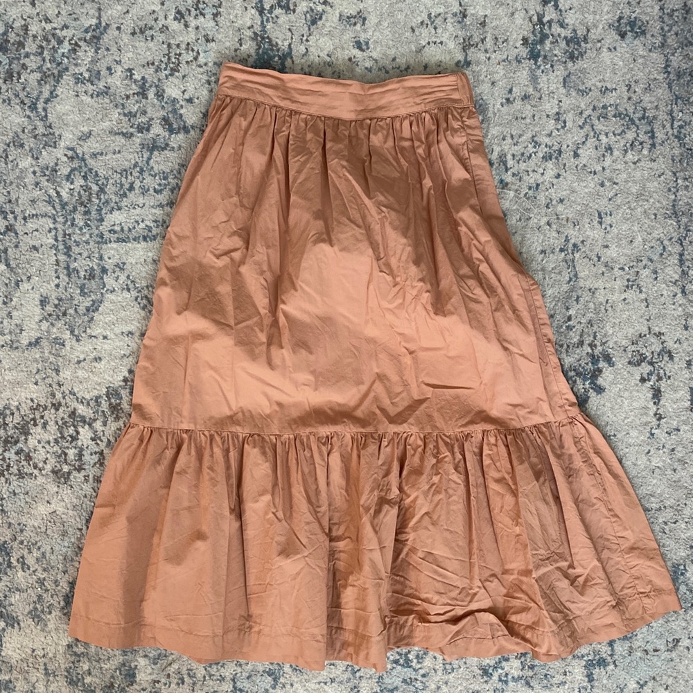 A New Day Cotton Midi Skirt